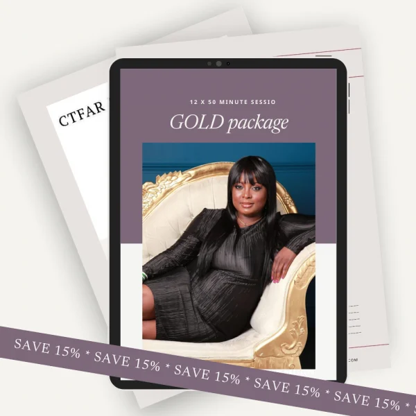 Gold coaching package twelve session confidence coaching programme