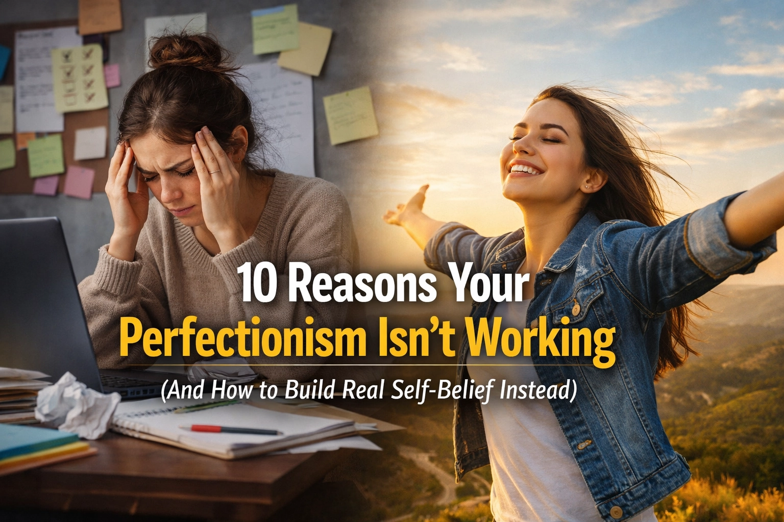 10 Reasons Your Perfectionism Isn’t Working (And How to Build Real Self-Belief Instead)