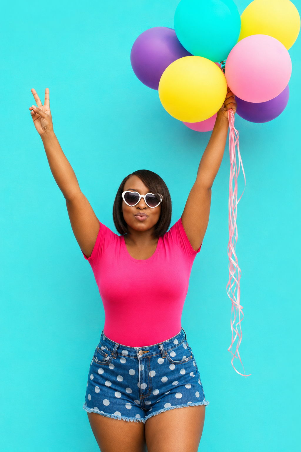 Nefe Playful celebration with colorful balloons