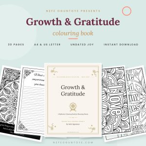 Blossom Within Book 3: Growth & Gratitude